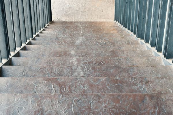 Cost of Concrete Stair Stamping in Manteca